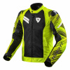 REV'IT! Jacket Apex Air H2O, Neon Geel-Zwart (Afbeelding 1 van 2)