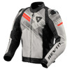 REV'IT! Jacket Apex H2O, Grijs-Rood (Afbeelding 1 van 2)