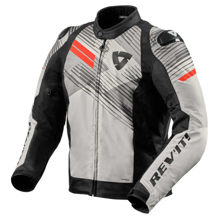 REV'IT! Jacket Apex H2O, Grijs-Rood (1 van 2)