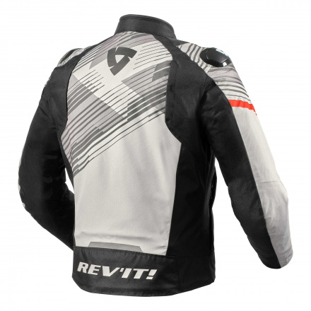 REV'IT! Jacket Apex H2O, Grijs-Rood (2 van 2)