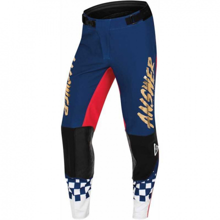 ANSWER A22 Elite Redzone Pants, Blauw-Wit-Rood (7 van 8)