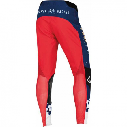 ANSWER A22 Elite Redzone Pants, Blauw-Wit-Rood (8 van 8)