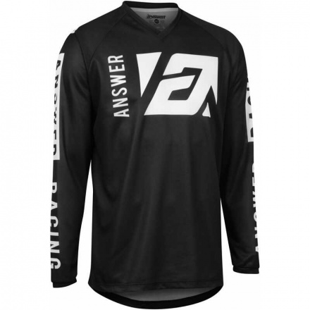 ANSWER A22 Syncron Merge Jersey, Wit-Zwart (7 van 8)