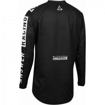 ANSWER A22 Syncron Merge Jersey, Wit-Zwart (8 van 8)