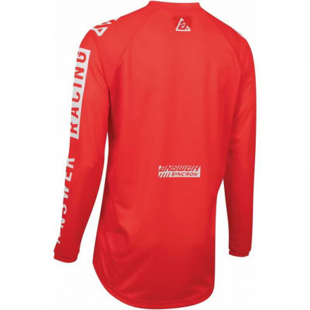 ANSWER A22 Syncron Merge Jersey, Rood-Wit (8 van 8)