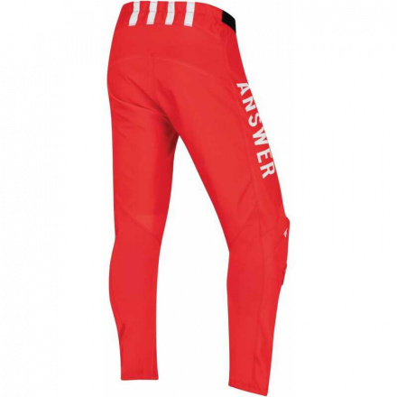 ANSWER A22 Syncron Merge Kids Pants, Rood-Wit (8 van 8)