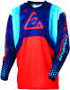 Syncron Jersey Swish Blue/Asta/Red (8006259) - Blauw-Oranje
