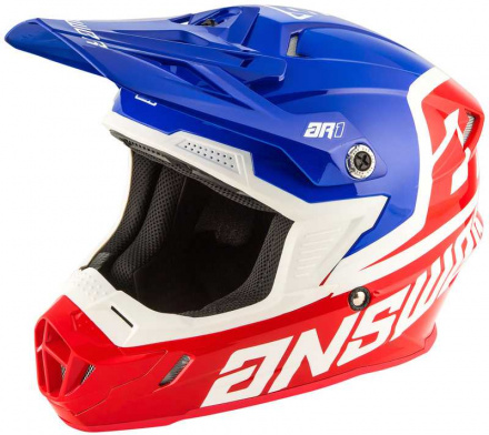 AR1 Helm - Rood-Wit-Blauw