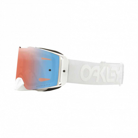 Oakley Crossbril Front Line MX Factory Pilot Whiteout - Prizm Sapphire le, Wit (3 van 5)