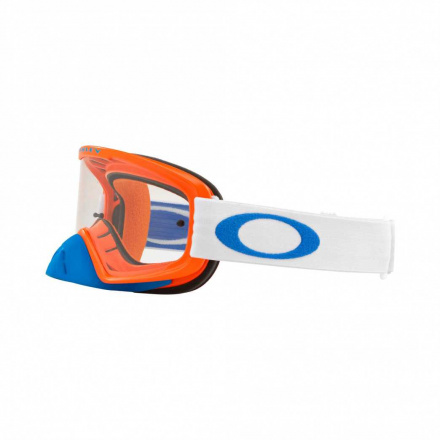 Oakley Crossbril O Frame 2.0 MX Blue Orange - Clear lens, Blauw (3 van 5)