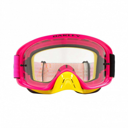 Crossbril O Frame 2.0 MX Dissolve Pink Yellow - Clear lens - Geel