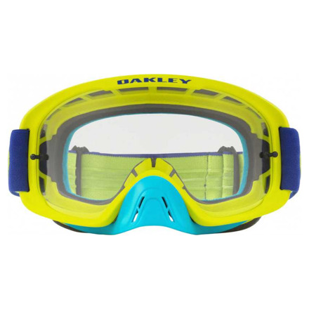 Oakley Crossbril O Frame 2.0 MX Flo Lime Blue - Clear lens, Blauw (1 van 5)