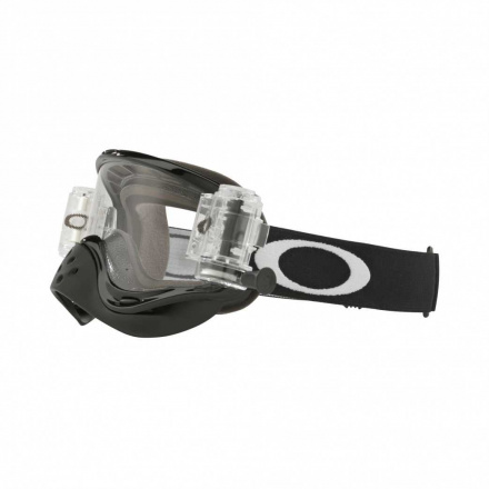 Oakley Crossbril, O Frame MX Jet Black Roll-Off - Clear lens, Zwart (3 van 5)