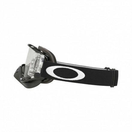 Oakley Crossbril, O Frame MX Jet Black Roll-Off - Clear lens, Zwart (4 van 5)