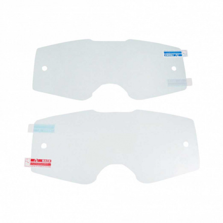 Lens Shield 2-pack Front Line MX - Clear - Helder
