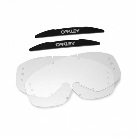 Oakley Roll-Off replacement lens 2-pack O Frame MX - Clear, Helder (1 van 1)