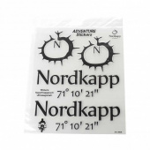 Adventure stickers Nordkapp 20x24 cm - N.v.t.