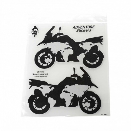 Booster Adventure stickers Moto Planisvero 20x24 cm, N.v.t. (1 van 1)
