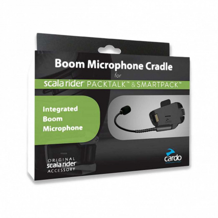 Houder + boommicrofoon Packtalk/Smartpack - Zwart