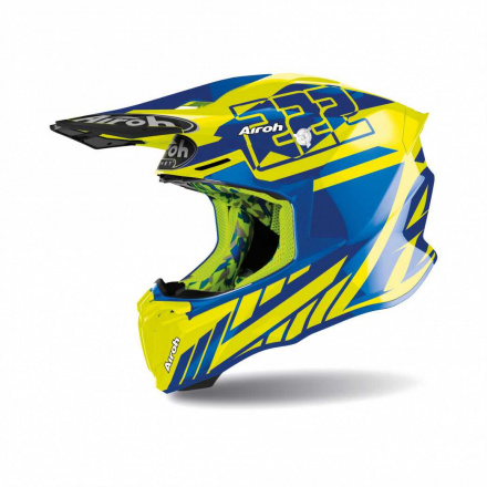 Airoh Twist 2.0 Cairoli Replica 2020, Fluor-Geel (1 van 5)