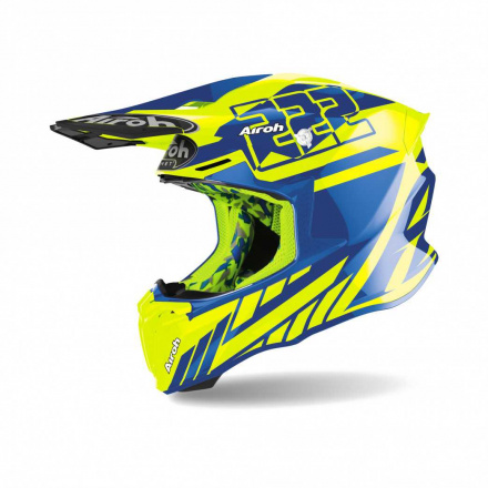 Airoh Twist 2.0 Cairoli Replica 2020, Fluor-Geel (2 van 5)