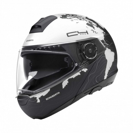 Schuberth C4 Pro Magnitudo, Wit (print) (1 van 4)