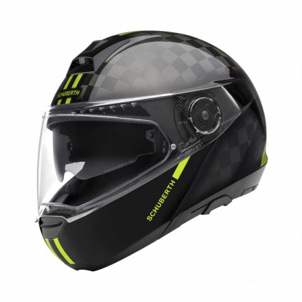 Schuberth C4 Pro Carbon Fusion, Geel (1 van 4)