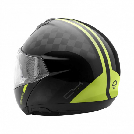 Schuberth C4 Pro Carbon Fusion, Geel (3 van 4)