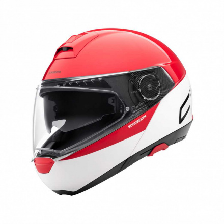 C4 Pro Swipe Helm - Rood