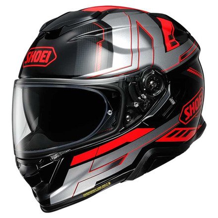 Shoei Gt-Air 2 Aperture, Zwart-Rood-Zilver (1 van 1)