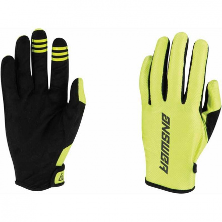 A22 Ascent Youth Gloves - Fluor-Geel
