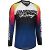 ANSWER A22 Syncron Prism Jersey, Blauw-Fluor Oranje (Afbeelding 1 van 6)