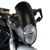 Barracuda Windscherm Classic Aluminium Zero Motorcycles, Zilver (Afbeelding 7 van 9)