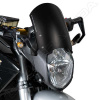 Barracuda Windscherm Classic Aluminium Zero Motorcycles, Zwart (Afbeelding 2 van 2)
