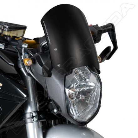 Barracuda Windscherm Classic Aluminium Zero Motorcycles, Zwart (2 van 2)