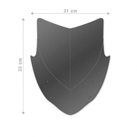 Barracuda Sports Screen Aerosport Yamaha Mt-09 (2017 - 2019), N.v.t. (5 van 5)