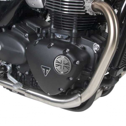 Barracuda Engine Case Covers Silver Triumph Street Twin, Zilver (3 van 4)