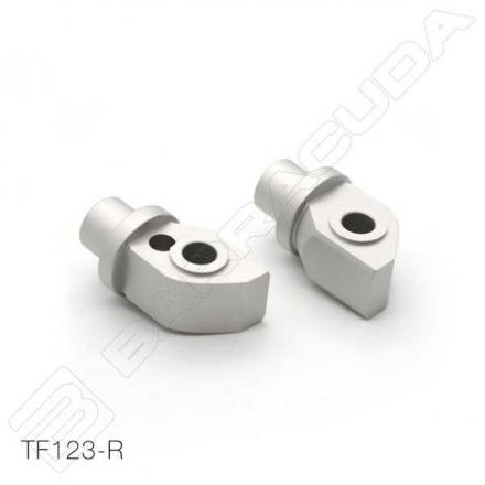 Barracuda Triumph Voetsteunen-adapter Achterzijde (set), N.v.t. (2 van 3)