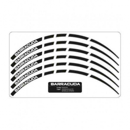 Barracuda Wheel Stripes For Maxiscooter, Wit (7 van 9)