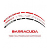 Barracuda Wheel Stripes For Maxiscooter, Wit (Afbeelding 16 van 17)