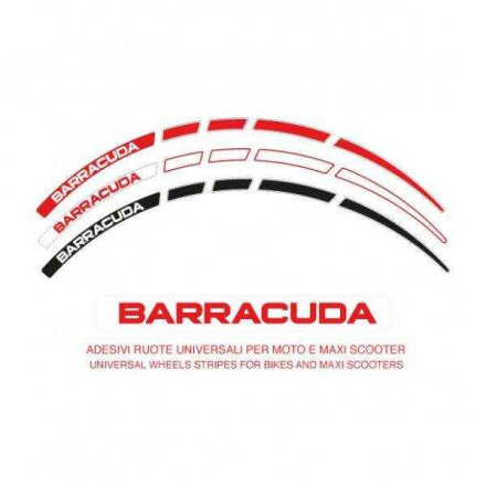 Barracuda Wheel Stripes For Maxiscooter, Wit (16 van 17)