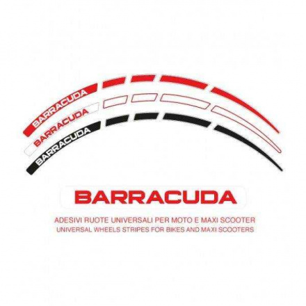 Barracuda Wheel Stripes For Maxiscooter, Wit (8 van 9)