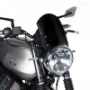 Barracuda Windscherm Classic Aluminium Moto Guzzi V7, Zwart (Afbeelding 4 van 4)