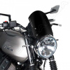 Barracuda Windscherm Classic Aluminium Moto Guzzi V7, Zwart (Afbeelding 2 van 2)