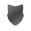 Barracuda Sports Screen Aerosport Hyperstrada Ducati, N.v.t. (Afbeelding 3 van 3)