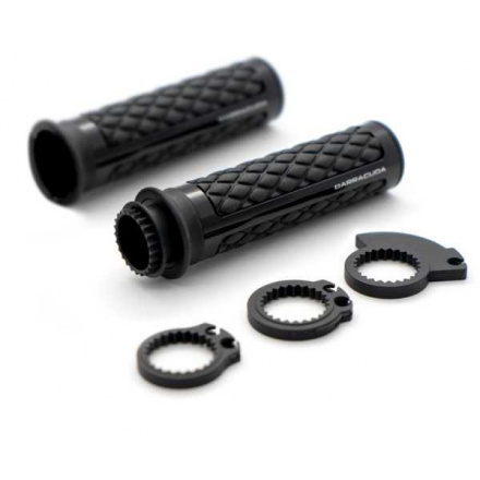 Barracuda Handvatten Classic (set), Zwart-Zilver (4 van 5)