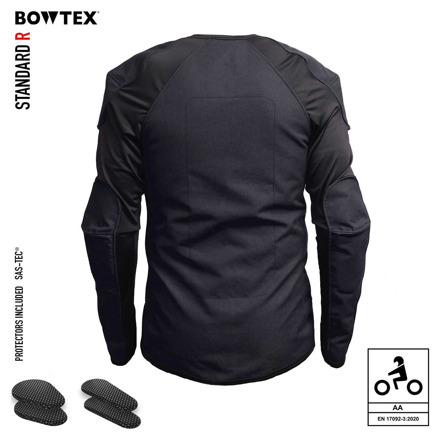 Bowtex ® Standard R SHIRT CE Level AA, Zwart (2 van 6)