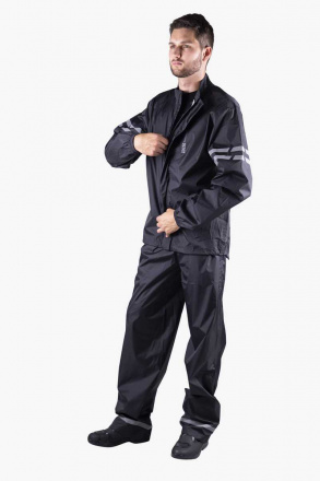 IXS iXS Rain jackett Light black, Zwart (3 van 5)