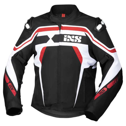 IXS iXS Jacket Sport RS-700-ST, Zwart-Wit-Rood (1 van 5)