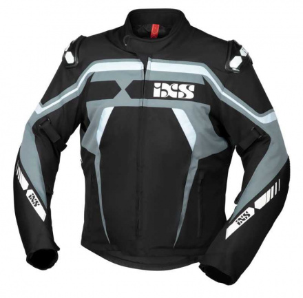 IXS iXS Jacket Sport RS-700-ST, Zwart-Grijs-Wit (1 van 5)